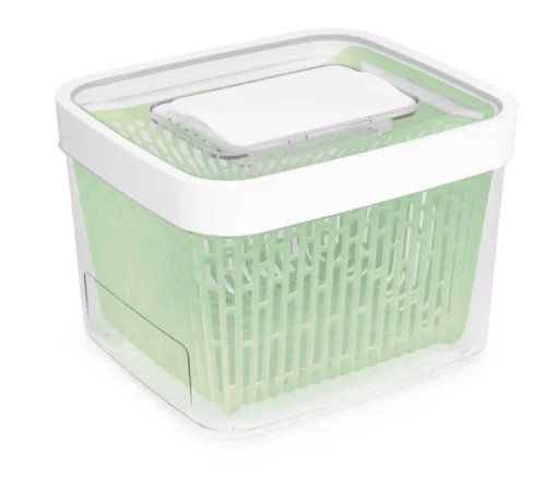 OXO Good Grips GreenSaver Vershoudbox 4 Liter Kunststof Wit -Keukenbenodigdheden Korting Winkel 11140000 greensavergroen4liter1 1 2