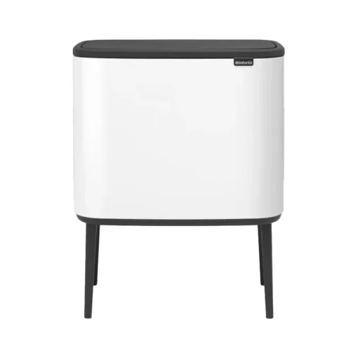 Brabantia Bo Touch Afvalemmer 11 + 23 Liter White -Keukenbenodigdheden Korting Winkel 12 1