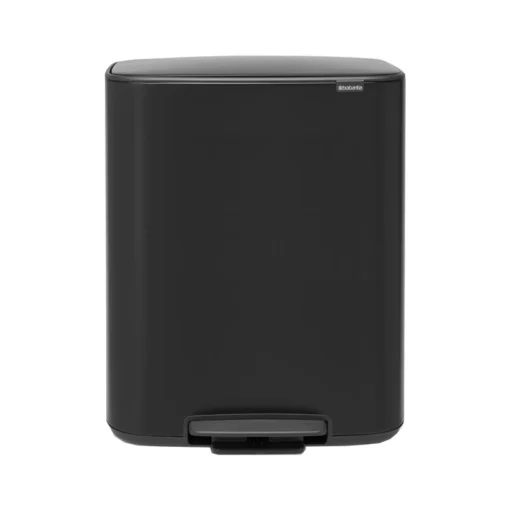 Brabantia Bo Pedaalemmer 60 Liter Matt Black -Keukenbenodigdheden Korting Winkel 13 1