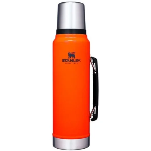 Stanley The Legendary Classic Thermosfles 1 Liter Blaze Orange -Keukenbenodigdheden Korting Winkel 1806302301