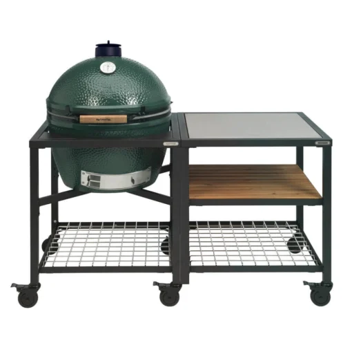 Big Green Egg Modular Outdoor Workspace Compleet Systeem SS-Wood-Grid Incl. XXL Barbecue -Keukenbenodigdheden Korting Winkel 2019 egg frame 2xl expansion frame ss wood grid