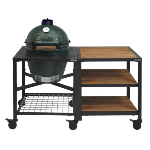 Big Green Egg Modular Outdoor Workspace Compleet Systeem Wood-Wood-Wood Incl. Large Barbecue -Keukenbenodigdheden Korting Winkel 2019 egg frame l expansion frame wood wood wood