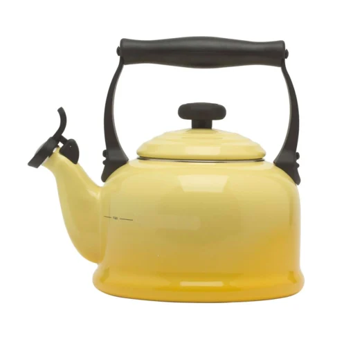 Le Creuset Tradition Fluitketel 2,1 Liter Staal Soleil -Keukenbenodigdheden Korting Winkel 2659 70716 1