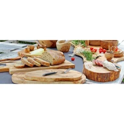 Bowls And Dishes Pure Olive Wood Steakplank Met Opvanggootje 40 T/m 45 Cm Olijfhout -Keukenbenodigdheden Korting Winkel 3 3 13