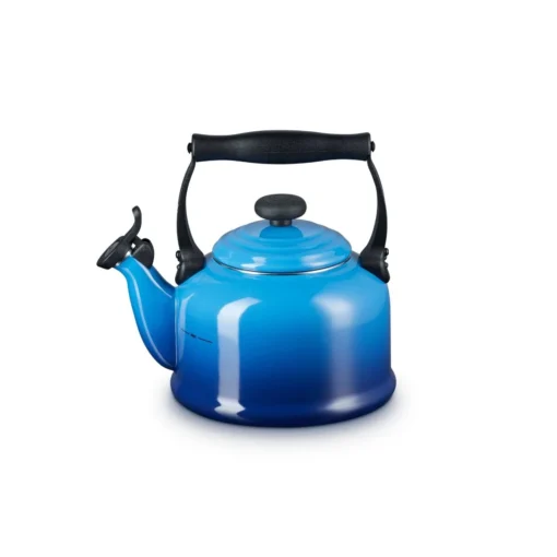 Le Creuset Tradition Fluitketel 2,1 Liter Staal Azure -Keukenbenodigdheden Korting Winkel 40102022200000