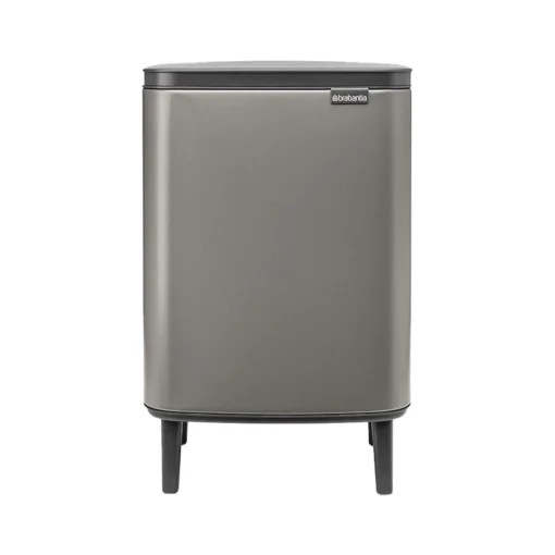 Brabantia Bo Hi Afvalemmer 12 Liter Platinum -Keukenbenodigdheden Korting Winkel 44