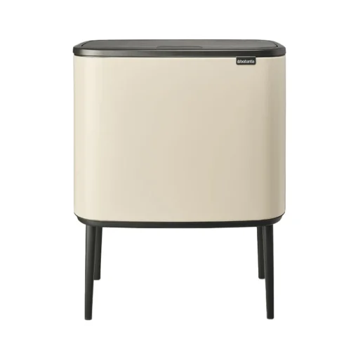 Brabantia Bo Touch Afvalemmer 36 Liter Soft Beige -Keukenbenodigdheden Korting Winkel 54