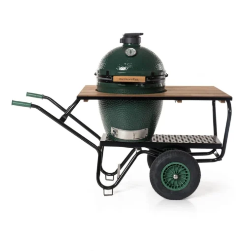 Big Green Egg Kruiwagen Met Houten Werkblad Incl. Large Barbecue -Keukenbenodigdheden Korting Winkel 6420green egg scaled 1