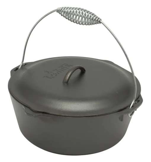 Lodge Logic Camp Dutch Oven Braadpan ø 30,5 Cm Gietijzer Zwart -Keukenbenodigdheden Korting Winkel 6696 57887 1