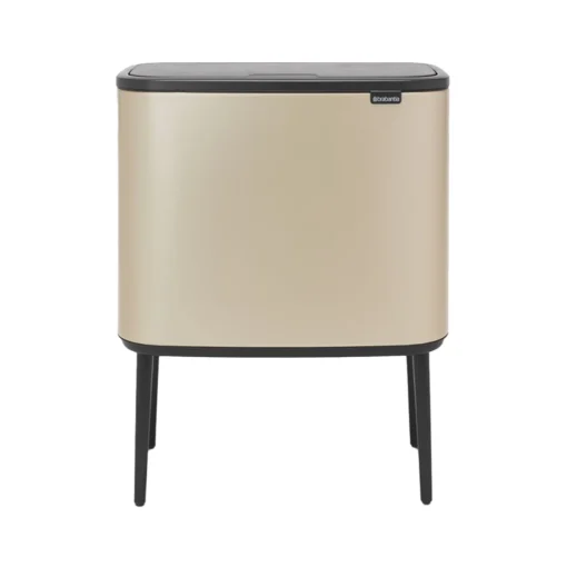 Brabantia Bo Touch Afvalemmer 36 Liter Metallic Gold -Keukenbenodigdheden Korting Winkel 78