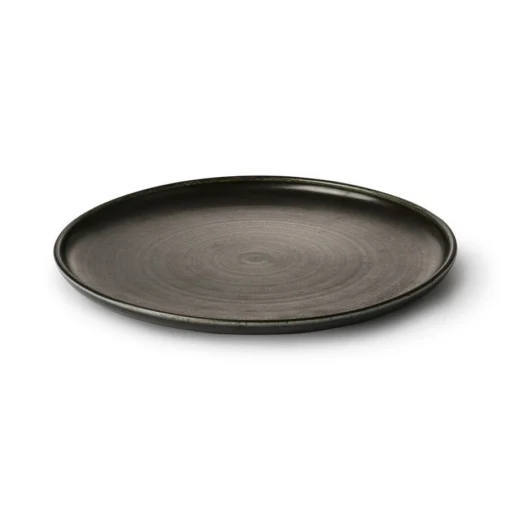 HK Living Kyoto Ceramics ACE6843 Dinerbord ø 26 Cm Aardewerk Black -Keukenbenodigdheden Korting Winkel ace6843 b 36345