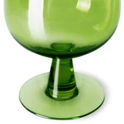 HK Living The Emeralds AGL4473 Wijnglas Laag ø 8,5 Cm Lime Groen 4-delig -Keukenbenodigdheden Korting Winkel agl4473 lr b 02g