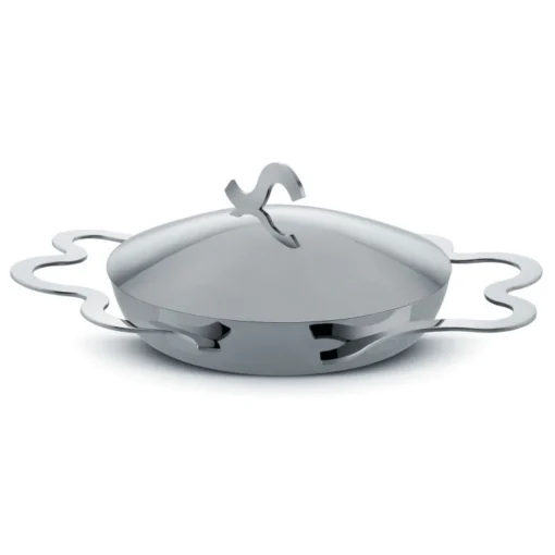 Alessi Tegamino Pan Met Twee Handgrepen 23,5 Cm X 17,4 Cm -Keukenbenodigdheden Korting Winkel alessi tegamino