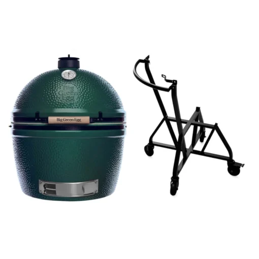 Big Green Egg Extra Extra Large ø 74,3 Cm Keramiek Groen Met IntEGGrated Nest En Handler -Keukenbenodigdheden Korting Winkel bge hoofd