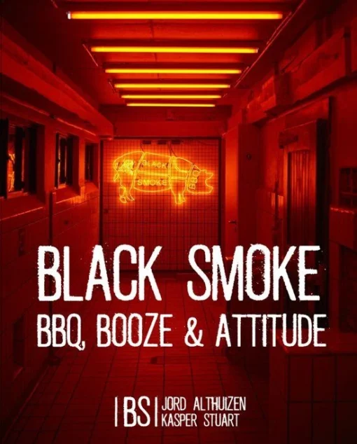 Black Smoke : BBQ, Booze & Attitude - Jort Althuizen -Keukenbenodigdheden Korting Winkel blacksmoke