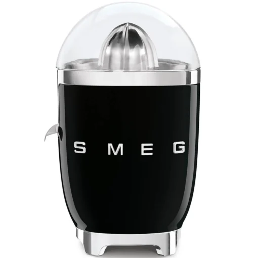 Smeg Elektrische Citruspers 28 Cm Aluminium Zwart -Keukenbenodigdheden Korting Winkel cjf01bleu