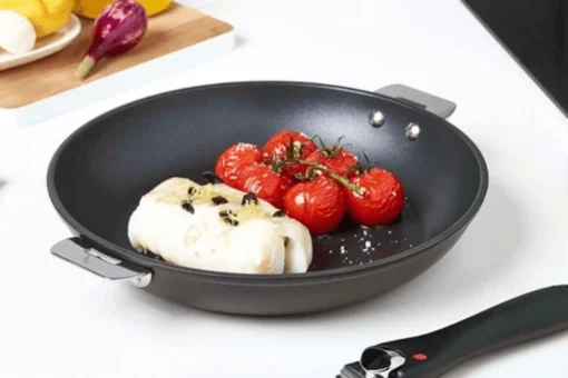 Cristel Cookway Removable Sauteerpan Met Anti-aanbaklaag ø 24 Cm Aluminium Zwart -Keukenbenodigdheden Korting Winkel cristel cookway 2 1