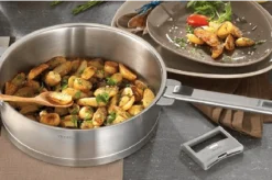 Cristel Strate Removable Sauteerpan ø 24 Cm Rvs -Keukenbenodigdheden Korting Winkel cristel strate 7 4