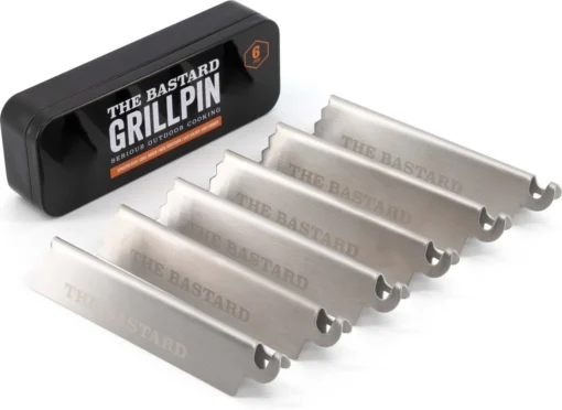 The Bastard Grill Pins Rvs 6 Stuks -Keukenbenodigdheden Korting Winkel grillpins