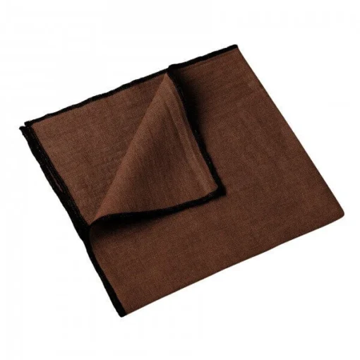 Haomy Letia Tafelloper 50 X 145 Cm Linnen Steenbruin -Keukenbenodigdheden Korting Winkel napkin 1 1