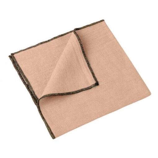 Haomy Letia Tafelloper 50 X 145 Cm Linnen Kaneelbruin -Keukenbenodigdheden Korting Winkel napkin 5 1