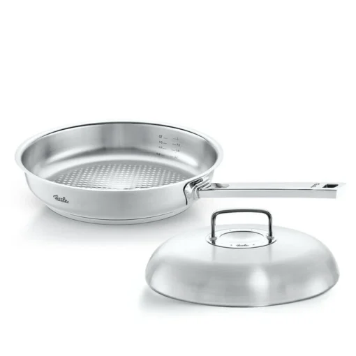 Fissler Original-profi Collection Koekenpan Met Gratis Deksel ø 28 Cm Rvs -Keukenbenodigdheden Korting Winkel original profi collection pfanne 28 cm om gratis hochraumdeckel a67397 b 0