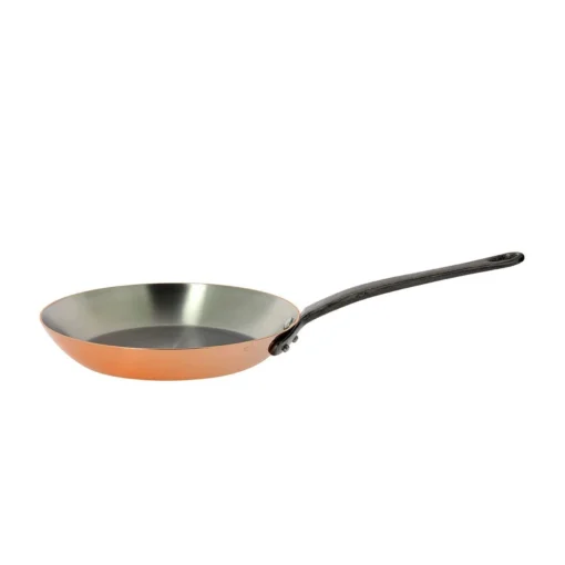 De Buyer Prima Matera Induction Koekenpan ø 24 Cm Koper Met Gietijzeren Greep -Keukenbenodigdheden Korting Winkel poele ronde prima matera tradition