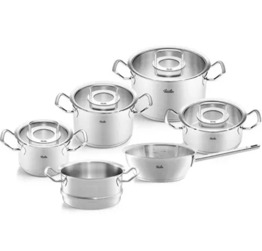 Fissler Original Profi Pannenset Met Sauteuse, Stoominzet En Glasdeksel Rvs 6-delig -Keukenbenodigdheden Korting Winkel schermafbeelding 2023 06 13 093632