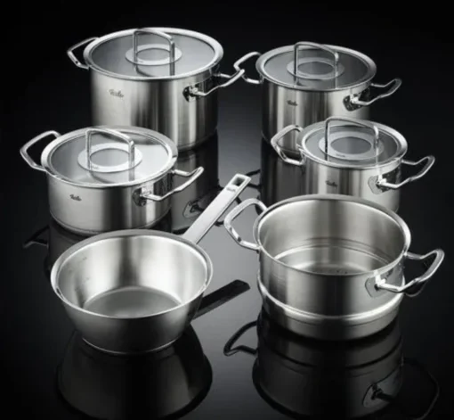 Fissler Original Profi Pannenset Met Sauteuse, Stoominzet En Glasdeksel Rvs 6-delig -Keukenbenodigdheden Korting Winkel schermafbeelding 2023 06 13 093647